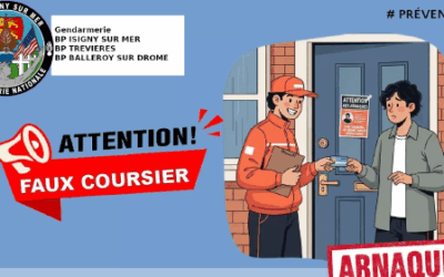 ATTENTION / FAUX COURSIER ARNAQUE